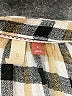 Pilcro Plaid Ivory Long Sleeve Blouse Size L - photo 7