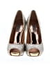 Badgley Mischka Metallic Silver Gold Heels Size 7 1/2 - photo 2