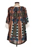 Win Win Teal 3/4 Sleeve Blouse Size Lg - XL - photo 2
