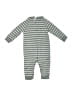Just One Year by Carter's 100% Polyester Stripes Gray Long Sleeve Onesie 3-6 MO / 6 MO - photo 2