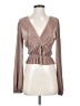 Zara Brown Long Sleeve Blouse Size S - photo 1