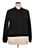 Unbranded 100% Polyester Solid Black Track Jacket Size XXL - photo 1