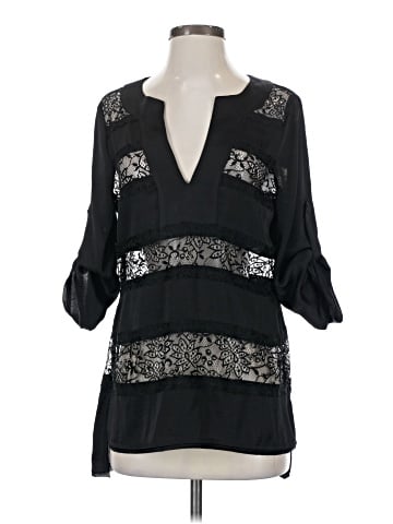 BCBGMAXAZRIA 3/4 Sleeve Top (view 1)