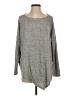 Olivia Moon Gray Pullover Sweater Size S - photo 1