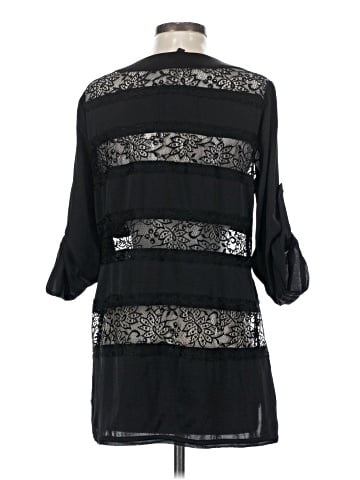 BCBGMAXAZRIA 3/4 Sleeve Top (view 2)