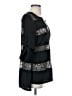 BCBGMAXAZRIA 100% Polyester Black 3/4 Sleeve Top Size S - photo 4