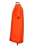 J.Crew 100% Polyester Solid Orange Casual Dress Size 2 - photo 5