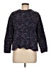 Jun & Ivy 100% Polyester Tweed Blue Pullover Sweater Size M - photo 1