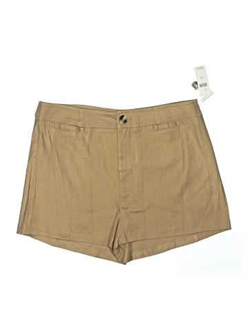 Maeve Khaki Shorts (view 1)