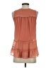 Alice + Olivia 100% Polyester Orange Sleeveless Blouse Size XS - photo 2