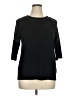 Colette Black 3/4 Sleeve Top Size XL - photo 1