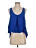 Ever Blue Sleeveless Blouse Size S - photo 1