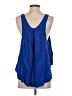 Ever Blue Sleeveless Blouse Size S - photo 2