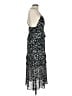 Saylor 100% Polyester Stars Black Cocktail Dress Size L - photo 4