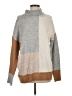 Primark Color Block Gray Turtleneck Sweater Size S - photo 1