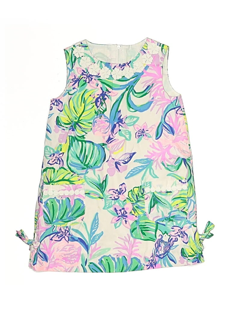 Pre-owned Lilly Pulitzer Kids' Dress In Green