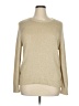 Ann Taylor Factory Metallic Tan Pullover Sweater Size XL - photo 1