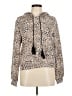 Bobeau Animal Print Tan Pullover Sweater Size M - photo 1