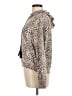Bobeau Animal Print Tan Pullover Sweater Size M - photo 5