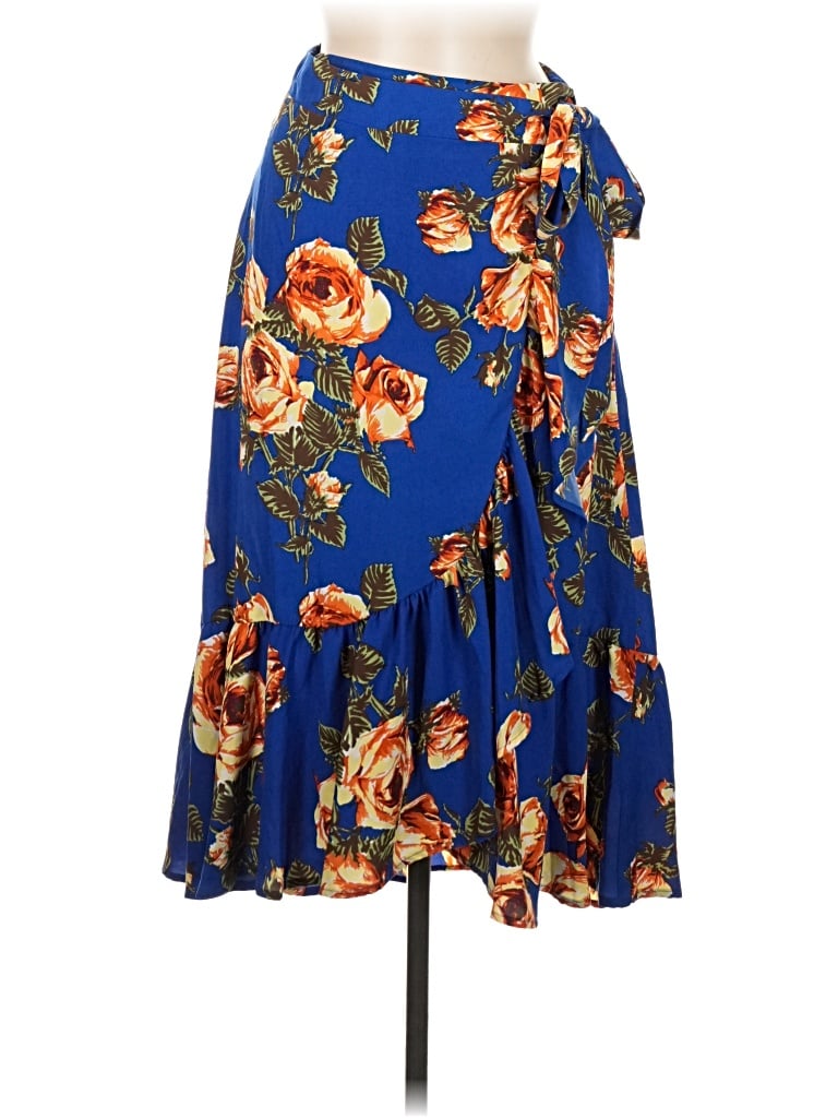 Pre-owned Chris & Carol Casual Skirt In Blue