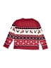 Sophie and Sam 100% Cotton Print Red Pullover Sweater Size 7 - 8 - photo 2