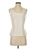 St. John Ivory Sleeveless Top Size S - photo 1
