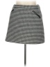 Just Fab Houndstooth Gray Casual Skirt Size XL - photo 1