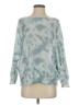 Luisa Ricci Tie-dye Teal Pullover Sweater Size S - photo 1
