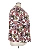 Chico's 100% Polyester Paisley Burgundy 3/4 Sleeve Blouse Size XXL (4) - photo 4