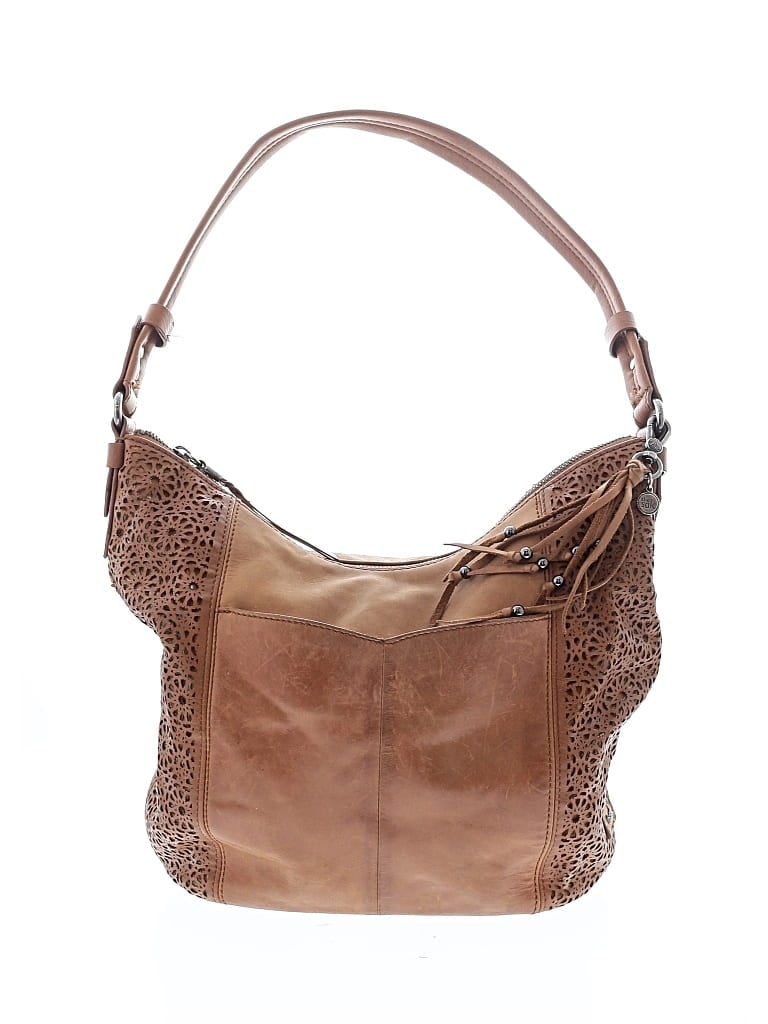 Pre-owned The Sak Leather Hobo Bag In Brown