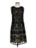 Scapa Graphic Black Cocktail Dress Size S - photo 1