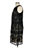 Scapa Graphic Black Cocktail Dress Size S - photo 5