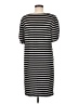 Ann Taylor LOFT Stripes Black Casual Dress Size M - photo 2