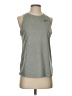 Nike 100% Polyester Gray Active Tank Size S - photo 1