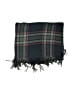 Unbranded 100% Acrylic Plaid Black Blue Scarf One size - photo 2
