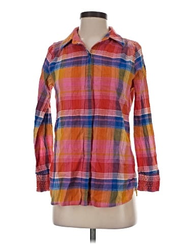 Soft Surroundings Long Sleeve Button-Down Shirt (view 1)