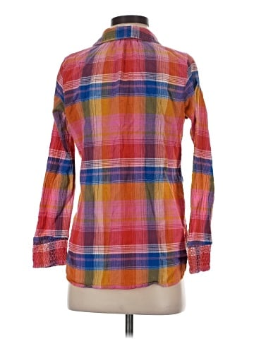 Soft Surroundings Long Sleeve Button-Down Shirt (view 2)