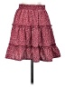 2Bella Hearts Red Casual Skirt Size S - photo 2