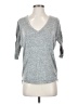 Express One Eleven Tweed Gray 3/4 Sleeve T-Shirt Size XS - photo 1