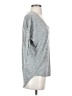 Express One Eleven Tweed Gray 3/4 Sleeve T-Shirt Size XS - photo 4
