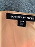 Boston Proper Metallic Tan Long Sleeve Blouse Size S - photo 7
