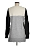 Ann Taylor Color Block Gray Pullover Sweater Size M - photo 2
