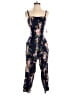 Old Navy 100% Rayon Floral Blue Jumpsuit Size XS - photo 1