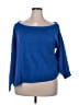 Bar III 100% Acrylic Blue Pullover Sweater Size 2X - photo 1