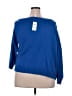 Bar III 100% Acrylic Blue Pullover Sweater Size 2X - photo 2