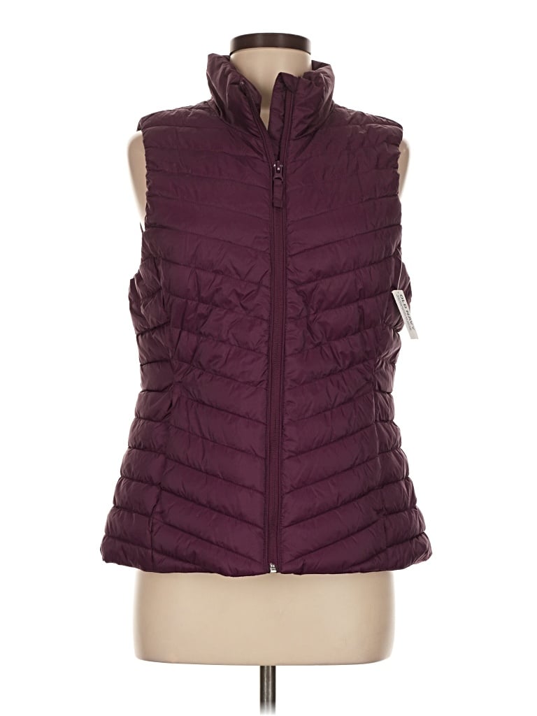 Active By Old Navy Vest In Burgundy