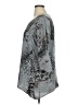 B.l.e.u. Gray 3/4 Sleeve T-Shirt Size 1X - photo 5