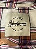 Jachs Girlfriend Plaid Brown Long Sleeve Button-Down Shirt Size S - photo 7