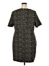 Simplee Animal Print Black Casual Dress Size 20 - photo 2