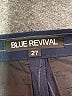 Blue Revival Stripes Blue Jeans Size 27 waist - photo 7